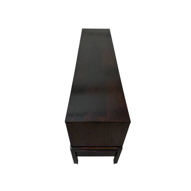 Wood 1960s Mid-Century Modern Fluted Nine-Drawer Dresser For Sale - Image 7 of 13