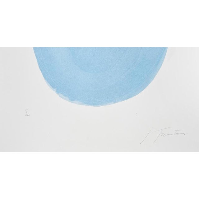 Modern Lucio Fontana, Nudo Azzurro Etching, Edition 8/170, 1967, Etching For Sale - Image 3 of 4