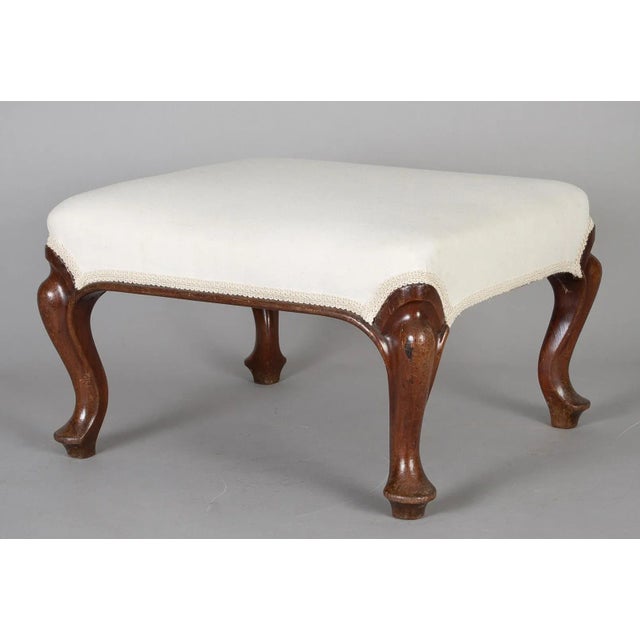 Mid 19th Century Victorian Mahogany Footstool For Sale - Image 5 of 8