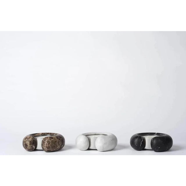 Contemporary Antila Marble Candleholder by Dan Yeffet For Sale - Image 3 of 8