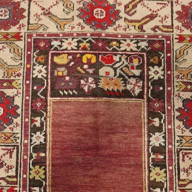 Vintage Turkish Kirsehir Rug For Sale - Image 6 of 10