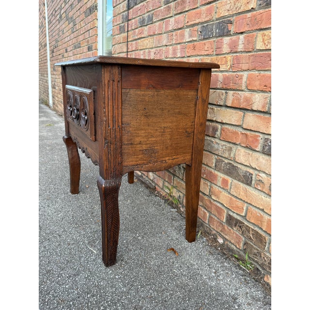 Louis XV Walnut Chevet For Sale - Image 9 of 14