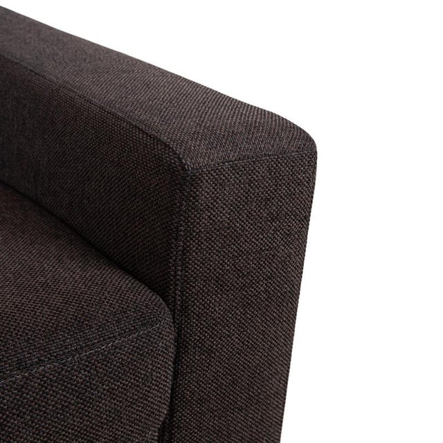 Modern Brown Grey Fabric Armchair from Ewald Schillig For Sale - Image 3 of 14