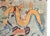 Light Gray Vintage Tibetan Double-Dragon Rug For Sale - Image 8 of 15