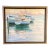 2006 Modern Neutral Nautical Maritime Scene Oil Painting on Canvas, Framed For Sale