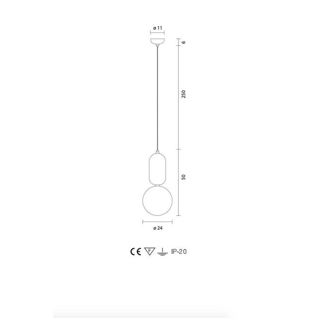 Aballs T Me Black Suspension Lamp by Jaime Hayon for Parachilna For Sale - Image 10 of 12