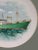 Contemporary Vintage Japanese Noritake Porcelain Painted Ship Mitsui Line Decorative Plate For Sale - Image 3 of 9