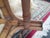 1950s 1950s Chippendale Rattan Wing Chair and Ottoman For Sale - Image 5 of 13
