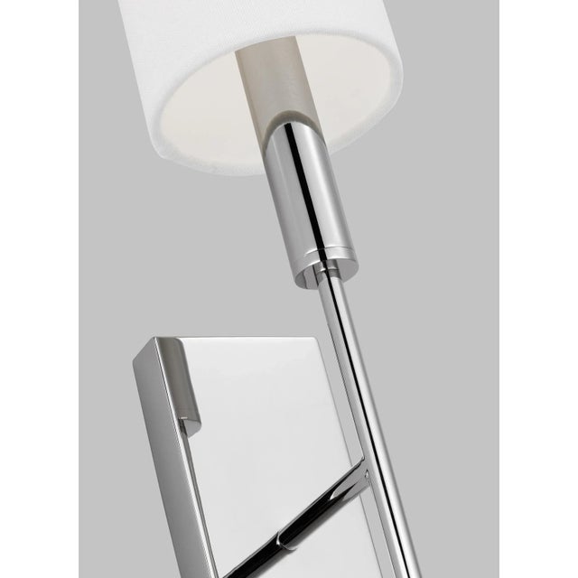 ED Ellen DeGeneres by Visual Comfort Studio Brianna Tail Sconce, Polished Nickel For Sale - Image 9 of 10