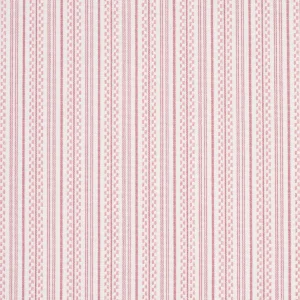 Schumacher Jack Stripe Fabric in Pink