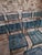 This set of six French spaghetti chairs, accompanied by a matching stool, dates from the mid to late 20th century and...