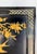 Vintage Black Lacquer Chinoiserie Side Table With Gilt Birds and Floral Motifs For Sale In Little Rock - Image 6 of 13