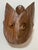 Brown Mid 20th Century Thai Hand-Carved Wood Monkey Mask With Sculptural Cobra Headdress For Sale - Image 8 of 11