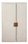 Memoire Ivory High-Gloss Lacquer Storage Armoire Cabinet by Jeremiah Brent For Sale