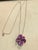 Designer Effy's Natural Pink Sapphire & Diamond Pendant /Necklace 14Kt Rose Gold For Sale - Image 11 of 18