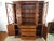 Henkel Harris Solid Mahogany Banded Two Piece China Cabinet For Sale - Image 6 of 13