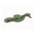 Coastal Artistic Green Glaze Ceramic Decorative Seahorse Shape Display Plate For Sale - Image 3 of 5