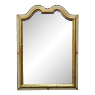 Vintage 1960s D Milch & Sons Gilt and Gesso Venetian Style Mirror For Sale