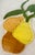 Embroidered Trio of Pears Fabric Art Wall Hanging For Sale - Image 11 of 12
