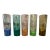 1970s Mid Century Modern Shot Glasses in Various Colors- Set of 5 For Sale