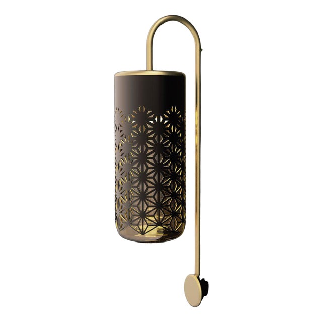 Antares Wall Sconce in Bronze and Brass by Aggiolight For Sale