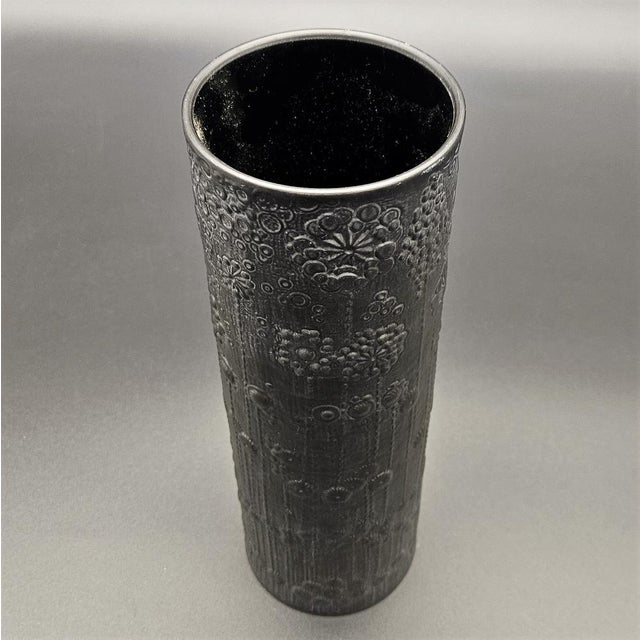 Rosenthal Op Art Porcelain Vase by Martin Freyer for Rosenthal, 1950s For Sale - Image 4 of 6