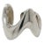 Vintage Modernist Georg Jensen Sterling Silver Ring Model No. A 77 C by Ole Ishøj Size 5.5 For Sale
