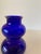1970s European Cobalt Blue Vase For Sale - Image 4 of 5
