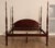 Craftique Mebane Rice Traditional Mahogany King Four Poster Bed For Sale - Image 16 of 18