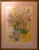 Printmaking Materials Signed Fine Art, "Flowers 6" by Ira Moskowitz, Framed LIthograph Ltd. Edition For Sale - Image 7 of 7