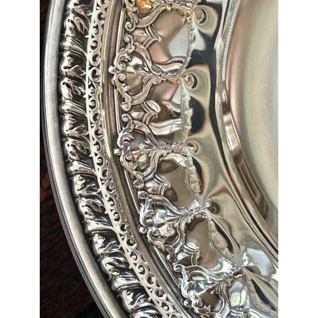 1920’s Victorian Reed and Barton 1202 “Riviera” Trinket or Candy Dish For Sale In New Orleans - Image 6 of 10