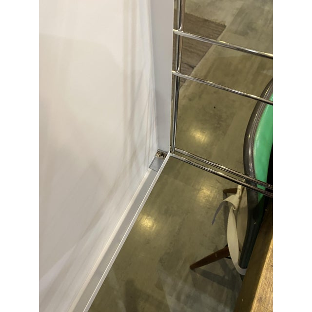 Vintage Chrome Modular Wall-Mounted Desk Unit, 1970s For Sale - Image 4 of 18