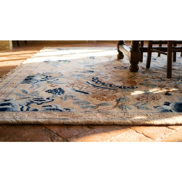 1930s Chinese Art Deco Carpet For Sale - Image 9 of 9