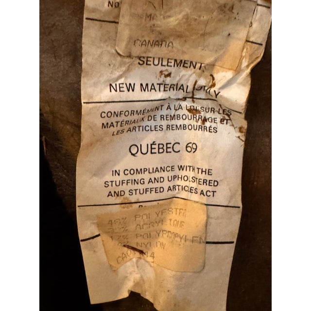 1980s Canadian Post-Modernism: Jaymar "Ribbon" Coil Chair in Original Memphis Velour For Sale - Image 12 of 14