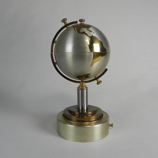 Vintage World Globe Cigarette Holder with Music Box from Windmill, 1960s For Sale - Image 16 of 16