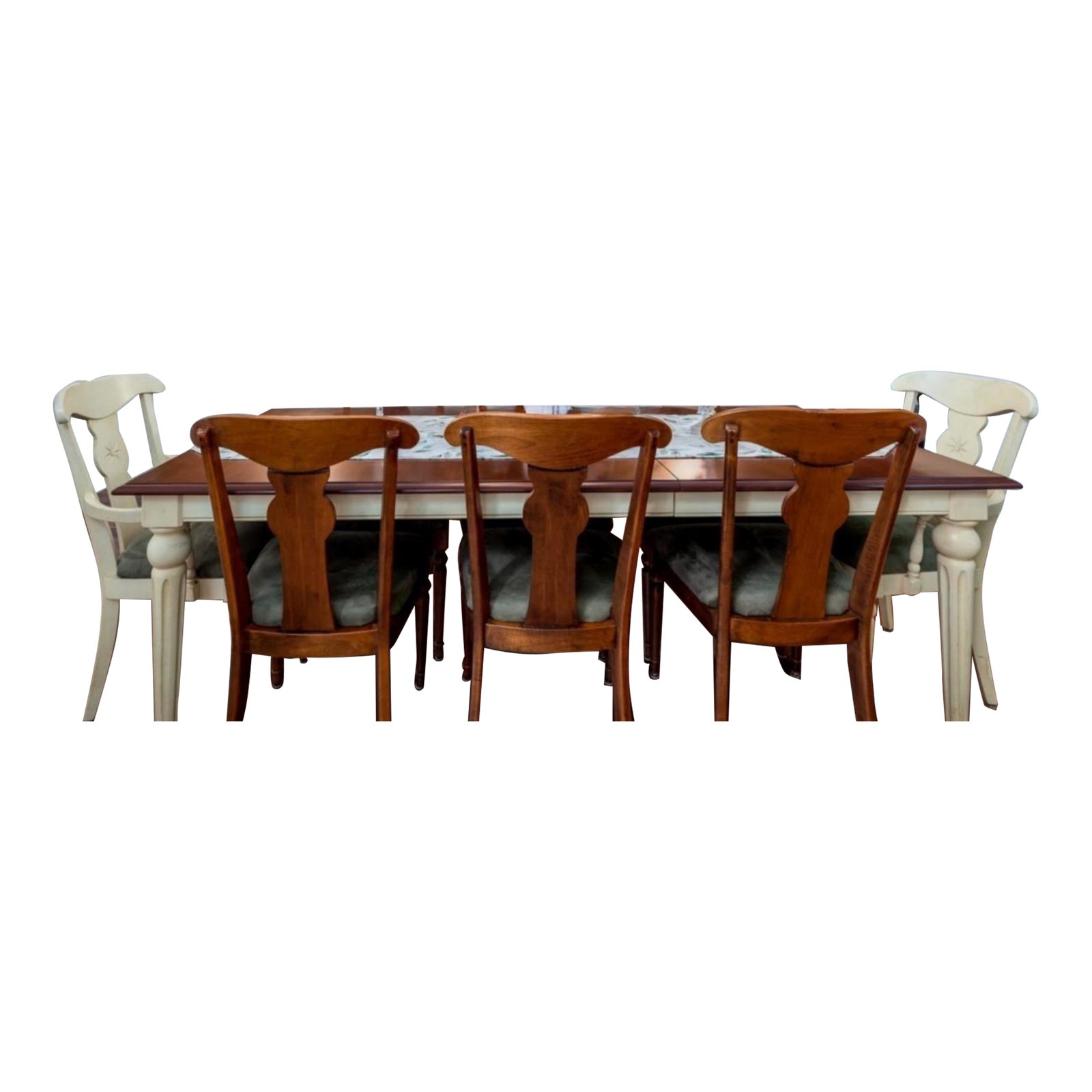1990s Dining Table And Chairsnull