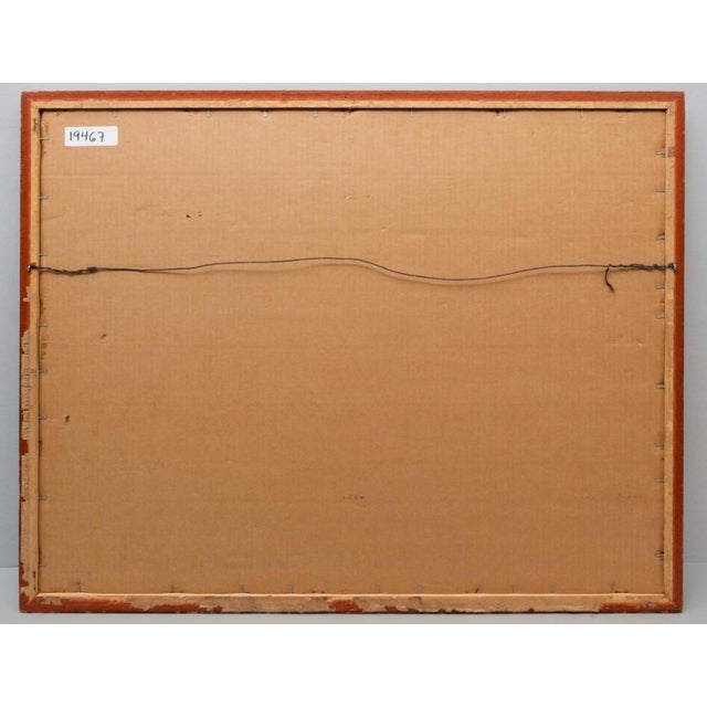 Pastel Painting of a Nude Reclining Woman 20th Century | Chairish