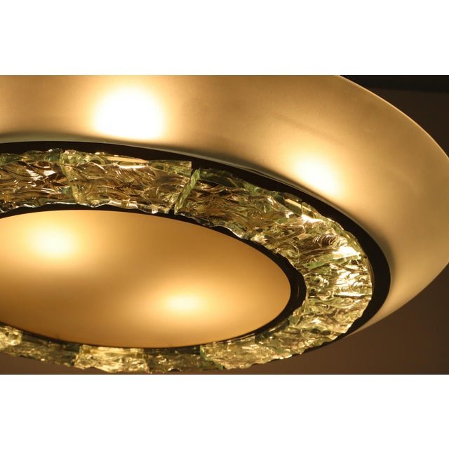 Large Model 2459 Pendant Light by Max Ingrand for Fontana Arte, 1965 For Sale - Image 17 of 18