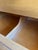 Champagne 1950s Heywood-Wakefield M522 Encore 5-Drawer Highboy Dresser in Wheat Finish For Sale - Image 8 of 9