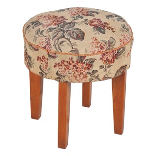 Art Deco Beech Stool, Czech, 1930s For Sale