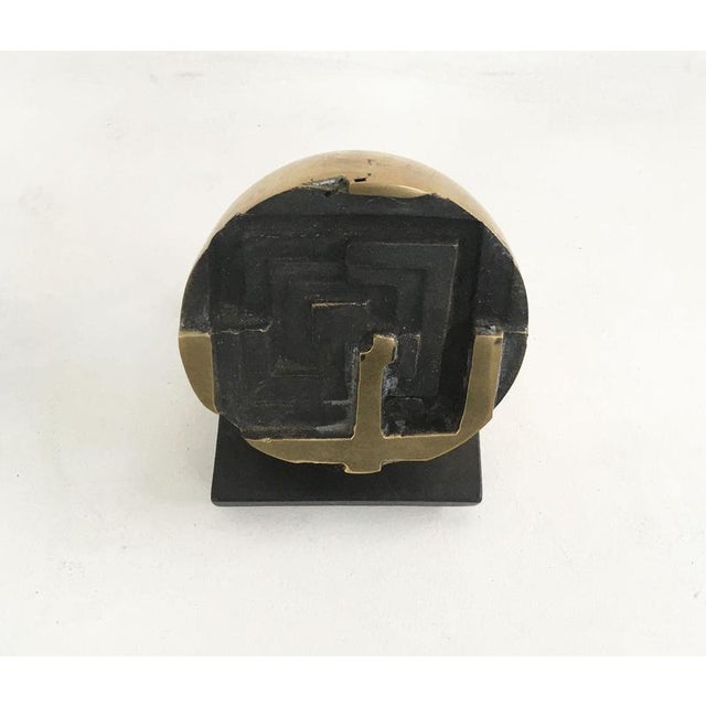 Fanna Roncoroni, Labyrinth Sculpture, 1978, Bronze For Sale - Image 3 of 16