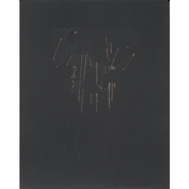 Dripping Kimono With Copper Colored Threads by Patricia A. Pearce For Sale - Image 9 of 9