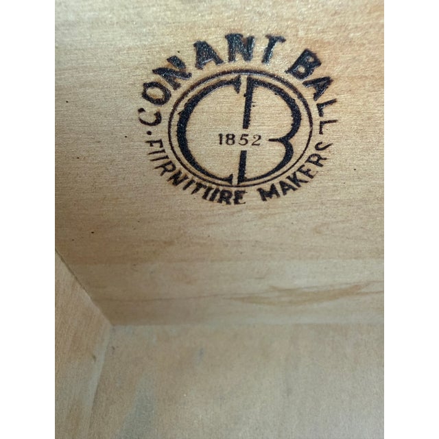 Refinished Solid Wood Mid-Century Modern Six-Drawer Dresser by Conant Ball For Sale - Image 9 of 9
