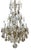 French Antique Louis XVI Baccarat French Crystal & Gilt Bronze Chandelier For Sale - Image 3 of 4