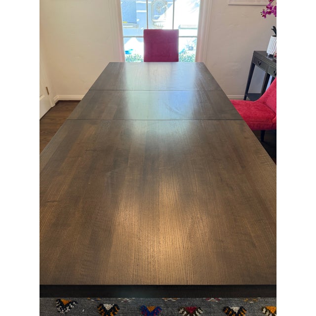 Beautiful solid walnut dining table crafted from real walnut wood, known for its rich grain, warm tone, and durability....