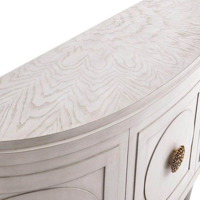 Regency Glam 77" Console Cabinet For Sale - Image 4 of 8