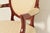 Karges Style French Provincial Louis XV Brown Lacquered Dining Chairs, Set of Six For Sale - Image 10 of 14