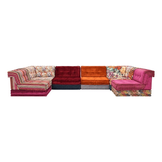Roche Bobois Mah Jong 18-Piece Missoni Sectional For Sale