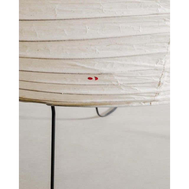 Wood Early Mid-Century Isamu Noguchi N21 Akari Floor Lamp by Ozeki & Co, Japan,1960s For Sale - Image 7 of 9