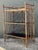 Late 20th Century Vintage Chevron Bamboo Painted Etagere For Sale - Image 5 of 12